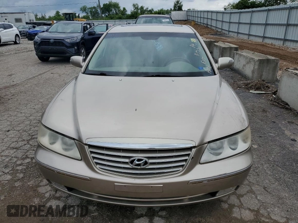 2008 Hyundai Azera Limited with VIN KMHFC46F28A291297, listed as a Copart auction lot 56549315 with 161,035 mi miles and Clean Title. Bid and sale history available at DreamBid. Image 5.