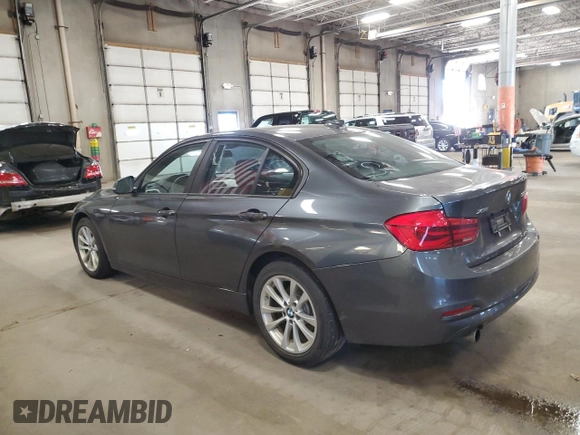 2017 BMW 3 Series 320i xDrive z VIN WBA8A3C30HK693057, wystawiony jako Copart lot #55702505 z przebiegiem 128 182 mil mil oraz Czysty tytuł • Clean title. Historia ofert i sprzedaży dostępna na DreamBid. Obrazek 2.