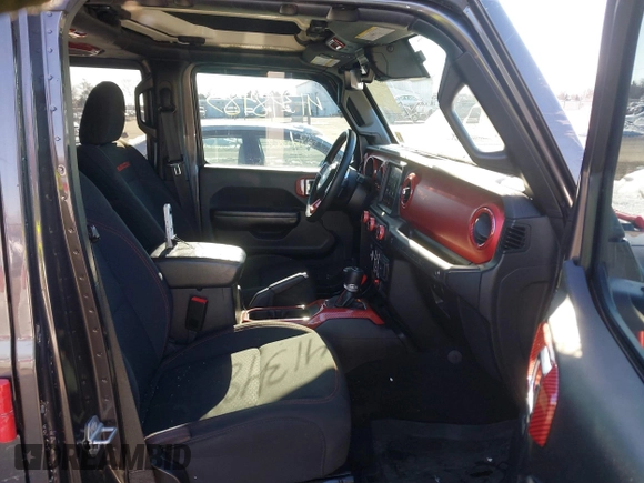 2020 Jeep Wrangler Unlimited Rubicon with VIN 1C4HJXFG3LW291155, listed as a IAAI auction lot 41348485 with 72,481 mi miles and . Bid and sale history available at DreamBid. Image 5.