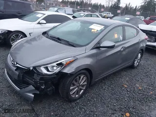 2014 Hyundai Elantra Limited with VIN 5NPDH4AE8EH465342, listed as a IAAI auction lot 41343515 with 1 mi miles. Bid and sale history available at carsss.com. Image 17.