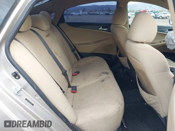 2011 Hyundai Sonata GLS with VIN 5NPEB4ACXBH219893, listed as a IAAI auction lot 41542687 with 153,625 mi miles. Bid and sale history available at carsss.com. Image 8.