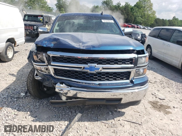 2015 Chevrolet Silverado 1500 LS with VIN 1GCRCPEHXFZ313244, listed as a Copart auction lot 54329875 with 106,154 mi miles and Salvage Title. Bid and sale history available at DreamBid. Image 5.