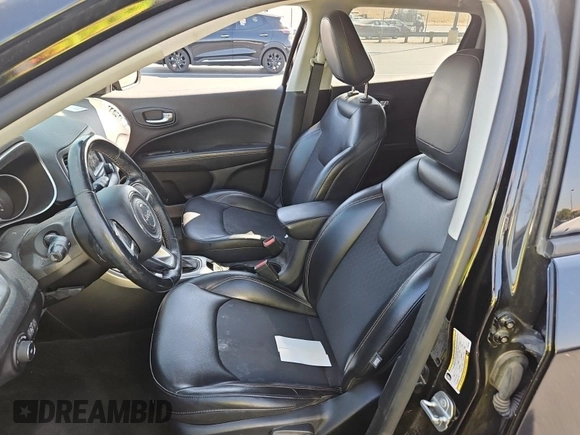 2018 Jeep Compass Latitude with VIN 3C4NJCBB3JT267351, listed as a IAAI auction lot 42715580 with 153,508 mi miles and . Bid and sale history available at DreamBid. Image 2.
