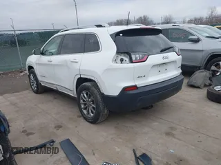 2019 Jeep Cherokee Latitude Plus with VIN 1C4PJMLB4KD213559, listed as a IAAI auction lot 41676384 with 120,562 mi miles and . Bid and sale history available at DreamBid. Image 3.