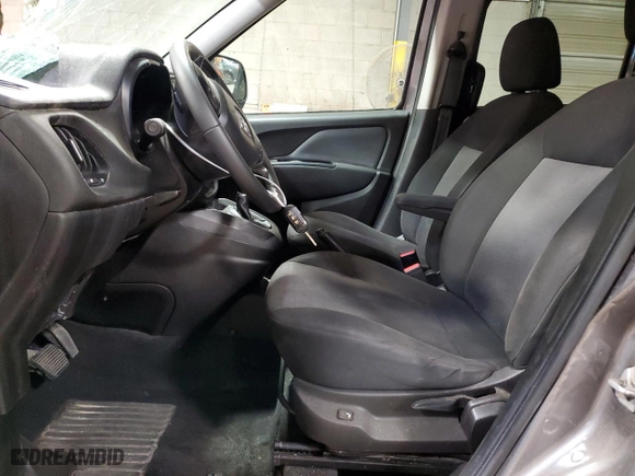 2019 Ram ProMaster City Cargo Van Tradesman SLT with VIN ZFBHRFBB5K6M24917, listed as a Copart auction lot 68685174 with 58,366 mi miles and Salvage Title. Bid and sale history available at carsss.com. Image 7.