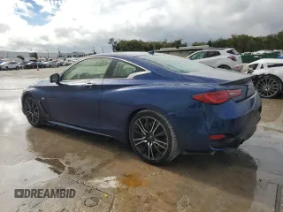 2018 Infiniti Q60 Sport with VIN JN1EV7EKXJM342904, listed as a Copart auction lot 84344174 with 32,239 mi miles and Non Repairable. Bid and sale history available at DreamBid. Image 2.