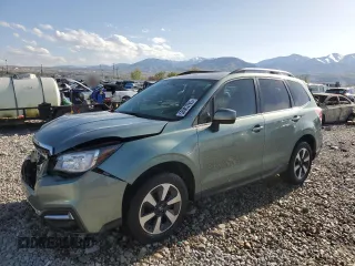 2018 Subaru Forester Limited with VIN JF2SJAJC9JH437990, listed as a Copart auction lot 53903785 with 86,488 mi miles and Salvage Title. Bid and sale history available at carsss.com. Image 1.