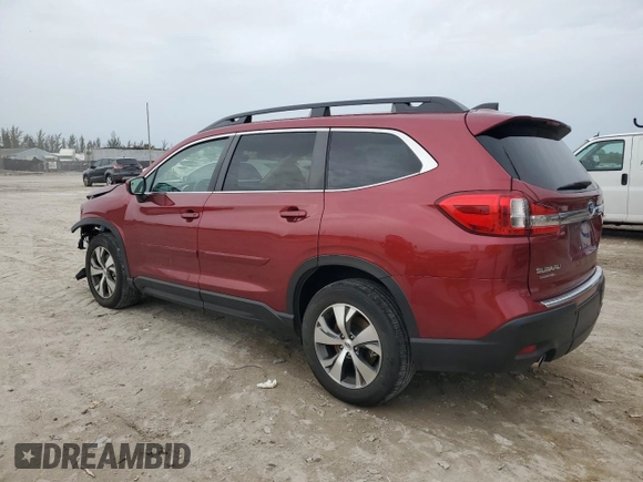 2019 Subaru Ascent Premium with VIN 4S4WMAFD0K3416738, listed as a Copart auction lot 59711005 with 12,751 mi miles and Salvage title. Bid and sale history available at DreamBid. Image 2.