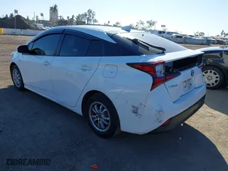 2021 Toyota Prius L Eco with VIN JTDKAMFU7M3148089, listed as a IAAI auction lot 41614915 with 119,725 mi miles. Bid and sale history available at carsss.com. Image 3.
