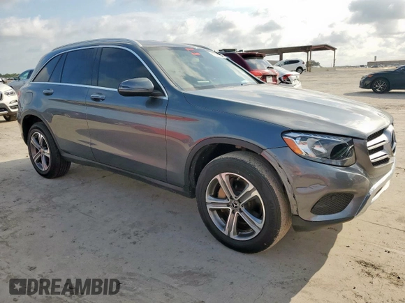 2019 Mercedes-Benz GLC 300 with VIN WDC0G4JB6KV133655, listed as a Copart auction lot 60058135 with 126,503 mi miles and Clean title. Bid and sale history available at DreamBid. Image 4.