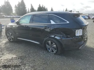 2023 Kia Sorento Hybrid EX with VIN KNDRHDLG1P5158036, listed as a Copart auction lot 51611695 with 34,057 mi miles and Clean Title. Bid and sale history available at carsss.com. Image 2.