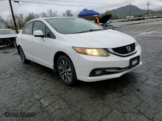 2013 Honda Civic Sdn EX-L with VIN 19XFB2F95DE269193, listed as a Copart auction lot 48828835 with 219,752 mi miles and Salvage Title. Bid and sale history available at carsss.com. Image 10.