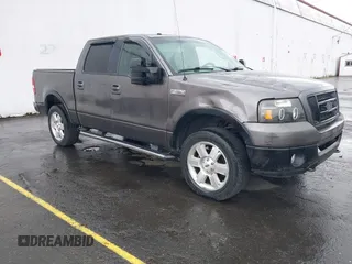 2007 Ford F-150 XLT with VIN 1FTPW14V87FB16739, listed as a IAAI auction lot 42249109 with 154,460 mi miles and . Bid and sale history available at DreamBid. Image 1.