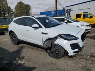 2020 Jaguar E-Pace SE z VIN SADFP2FX0L1Z80399, wystawiony jako Copart lot #48077205 z przebiegiem 22 547 mil mil oraz Szkoda całkowita • Salvage title. Historia ofert i sprzedaży dostępna na DreamBid. Obrazek 4.