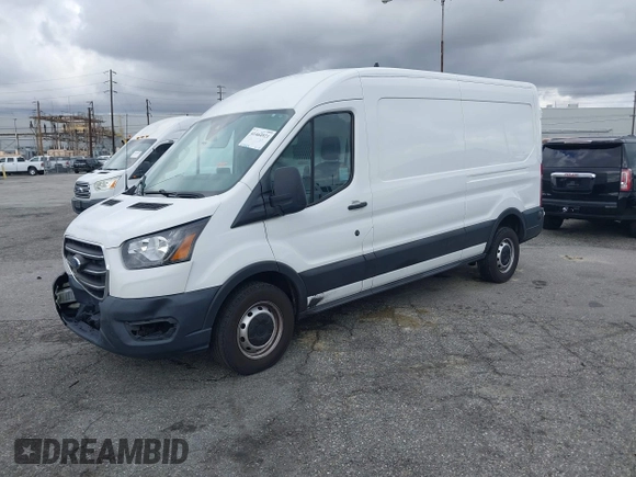 2020 Ford Transit Cargo with VIN 1FTBR1C82LKB36256, listed as a IAAI auction lot 41464921 with 111,024 mi miles and . Bid and sale history available at DreamBid. Image 17.