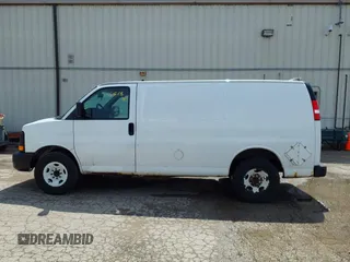 2012 GMC Savana Cargo with VIN 1GTW7FCA8C1200300, listed as a IAAI auction lot 42016518 with 259,841 mi miles. Bid and sale history available at carsss.com. Image 14.