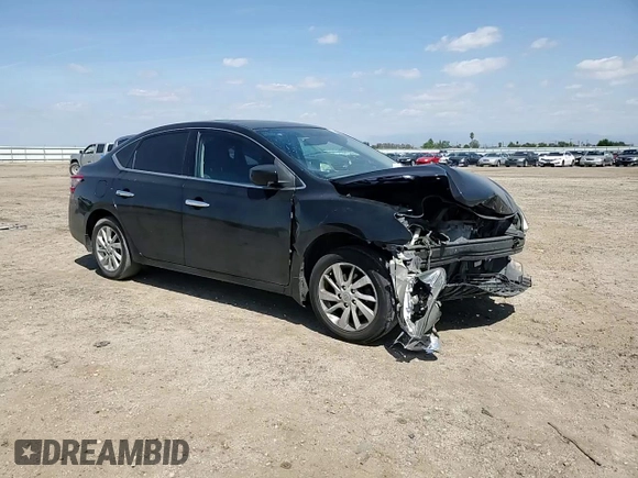 2015 Nissan Sentra SV with VIN 3N1AB7AP0FY212711, listed as a Copart auction lot 52387635 with 153,707 mi miles and Salvage Title. Bid and sale history available at carsss.com. Image 11.