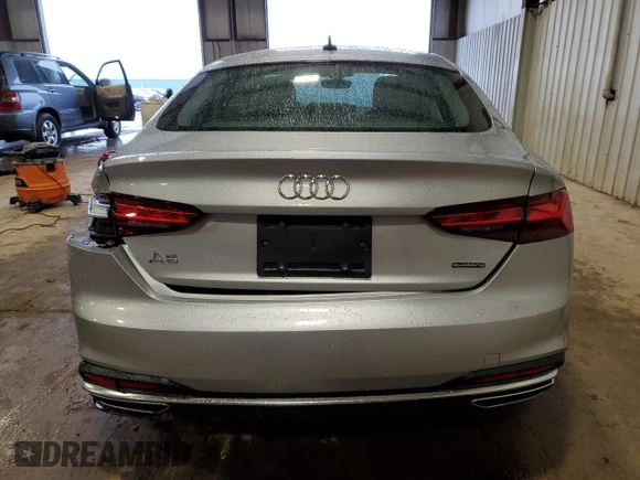 2022 Audi A5 Sportback Premium with VIN WAUABCF5XNA015901, listed as a Copart auction lot 45576204 with 12,271 mi miles. Bid and sale history available at carsss.com. Image 6.