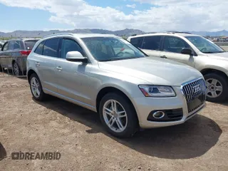 2013 Audi Q5 Premium Plus with VIN WA1LFAFP6DA030779, listed as a IAAI auction lot 41994109 with 92,038 mi miles. Bid and sale history available at carsss.com. Image 1.