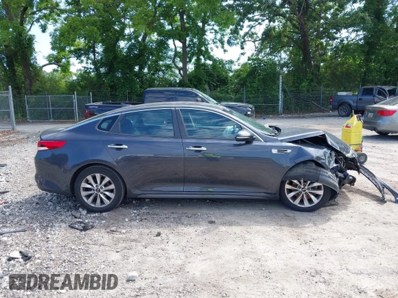 2017 Kia Optima LX with VIN 5XXGT4L30HG155483, listed as a IAAI auction lot 42332257 with 63,092 mi miles and . Bid and sale history available at DreamBid. Image 13.