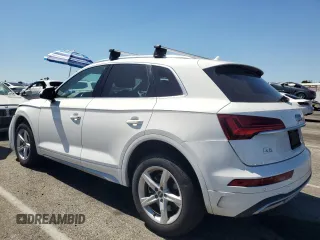 2021 Audi Q5 Premium z VIN WA1AAAFY3M2003693, wystawiony jako Copart lot #56363285 z przebiegiem 71 578 mil mil oraz Szkoda całkowita • Salvage title. Historia ofert i sprzedaży dostępna na DreamBid. Obrazek 2.