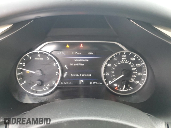2020 Nissan Murano SL z VIN 5N1AZ2CJ0LN141096, wystawiony jako Copart lot #44398345 z przebiegiem 63 128 mil mil oraz Czysty tytuł • Clean title. Historia ofert i sprzedaży dostępna na DreamBid. Obrazek 9.