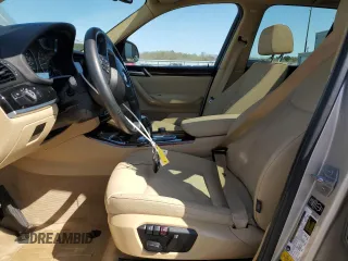 2015 BMW X3 xDrive28i with VIN 5UXWX9C53F0D45924, listed as a Copart auction lot 51139555 with 122,083 mi miles and Salvage Title. Bid and sale history available at carsss.com. Image 7.