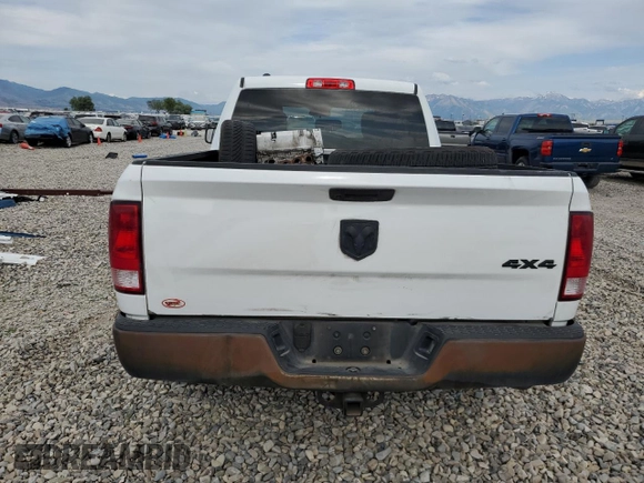 2021 Ram 1500 Tradesman с VIN 1C6RR7FG8MS583350, выставлен на аукционе Copart как лот 58921575 с пробегом 74 425 миль миль и Списание • Salvage title. История ставок и продаж доступна на DreamBid. Изображение 6.