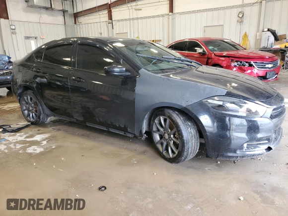 2015 Dodge Dart SXT z VIN 1C3CDFBB5FD344660, wystawiony jako Copart lot #57314415 z przebiegiem 124 251 mil mil oraz Nie do naprawy • Non repairable. Historia ofert i sprzedaży dostępna na DreamBid. Obrazek 4.