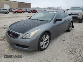 2010 Infiniti G37 Coupe x with VIN JN1CV6EL4AM152879, listed as a Copart auction lot 85780614 with 187,173 mi miles and Salvage Title. Bid and sale history available at carsss.com. Image 1.