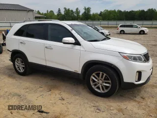 2014 Kia Sorento LX with VIN 5XYKTDA61EG464118, listed as a Copart auction lot 54347215 with 161,369 mi miles and Salvage Title. Bid and sale history available at carsss.com. Image 4.