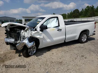 2020 Chevrolet Silverado 1500 Work Truck with VIN 3GCNWAEF5LG322849, listed as a Copart auction lot 65053573 with 39,811 mi miles and Salvage Title. Bid and sale history available at carsss.com. Image 1.