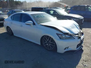 2015 Lexus GS 350 with VIN JTHCE1BL2FA000255, listed as a IAAI auction lot 42056558 with 124,801 mi miles and . Bid and sale history available at DreamBid. Image 1.