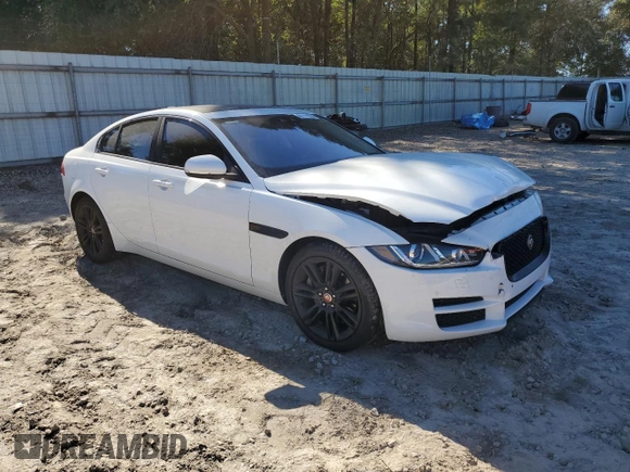 2017 Jaguar XE 25t Prestige with VIN SAJAE4BG4HA948531, listed as a Copart auction lot 81111054 with 93,644 mi miles and Clean Title. Bid and sale history available at carsss.com. Image 4.