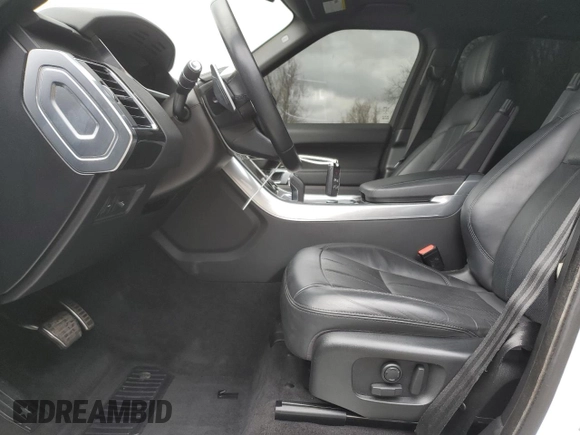 2021 Land Rover Range Rover Sport HSE Silver Edition with VIN SALWR2SUXMA758190, listed as a Copart auction lot 53045055 with 56,802 mi miles and Salvage title. Bid and sale history available at DreamBid. Image 7.
