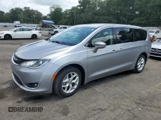 2018 Chrysler Pacifica Touring Plus with VIN 2C4RC1FG2JR234480, listed as a Copart auction lot 59911855 with 79,736 mi miles and Salvage title. Bid and sale history available at DreamBid. Image 1.