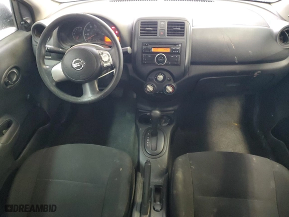 2014 Nissan Versa S Plus with VIN 3N1CN7AP2EL826283, listed as a Copart auction lot 48989185 with 130,955 mi miles and Salvage Title. Bid and sale history available at carsss.com. Image 8.