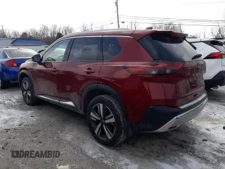 2022 Nissan Rogue Platinum with VIN JN8BT3DD0NW273981, listed as a Copart auction lot 88629405 with 28,133 mi miles and Salvage Title. Bid and sale history available at DreamBid. Image 2.