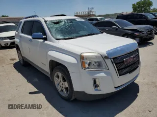 2012 GMC Terrain SLT-2 with VIN 2GKFLWE55C6358333, listed as a Copart auction lot 61654865 with 164,249 mi miles and Salvage title. Bid and sale history available at DreamBid. Image 4.