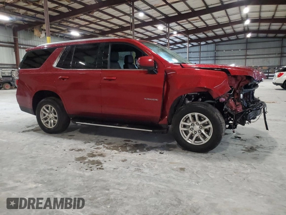 2022 Chevrolet Tahoe LT z VIN 1GNSCNKD5NR251765, wystawiony jako Copart lot #70990064 z przebiegiem 35 488 mil mil oraz Szkoda całkowita • Salvage title. Historia ofert i sprzedaży dostępna na DreamBid. Obrazek 4.