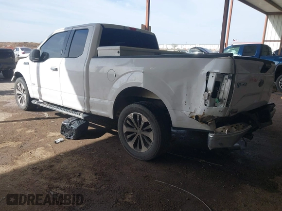 2015 Ford F-150 XL with VIN 1FTEX1CP0FKE84653, listed as a IAAI auction lot 41794451 with 156,552 mi miles. Bid and sale history available at carsss.com. Image 3.