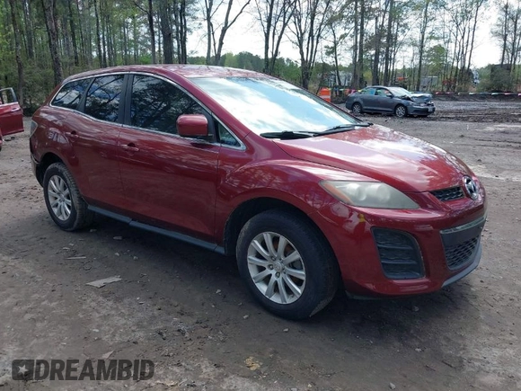 2011 Mazda CX-7 i SV with VIN JM3ER2A51B0402055, listed as a IAAI auction lot 41998325 with 118,734 mi miles. Bid and sale history available at carsss.com. Image 1.