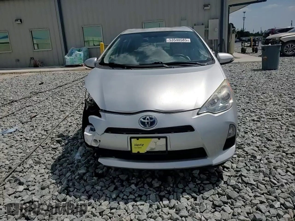 2014 Toyota Prius One with VIN JTDKDTB38E1566009, listed as a Copart auction lot 53540585 with 104,605 mi miles and Salvage Title. Bid and sale history available at DreamBid. Image 13.