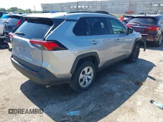 2019 Toyota RAV4 LE with VIN 2T3H1RFV5KC003323, listed as a IAAI auction lot 42457237 with 107,554 mi miles and . Bid and sale history available at DreamBid. Image 4.