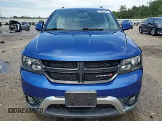 2015 Dodge Journey Crossroad with VIN 3C4PDCGG4FT605710, listed as a Copart auction lot 56181445 with 57,297 mi miles and Salvage title. Bid and sale history available at DreamBid. Image 5.