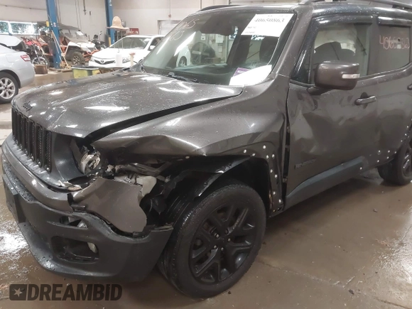 2016 Jeep Renegade Latitude with VIN ZACCJBBT5GPD69471, listed as a IAAI auction lot 40650863 with 137,944 mi miles. Bid and sale history available at carsss.com. Image 6.