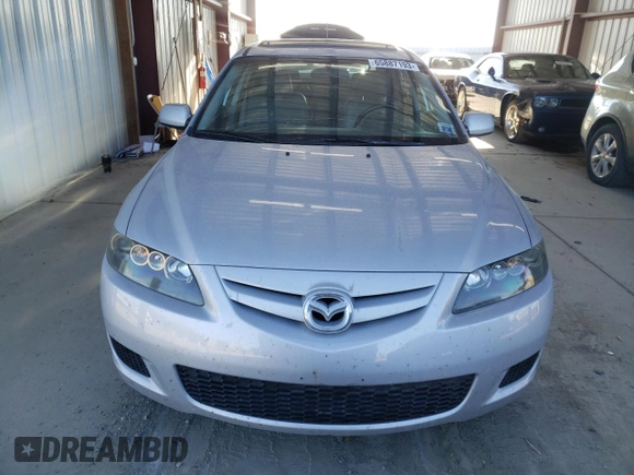 2007 Mazda 6 i Sport VE with VIN 1YVHP84C975M02334, listed as a Copart auction lot 45451684 with 129,732 mi miles and Clean Title. Bid and sale history available at DreamBid. Image 5.