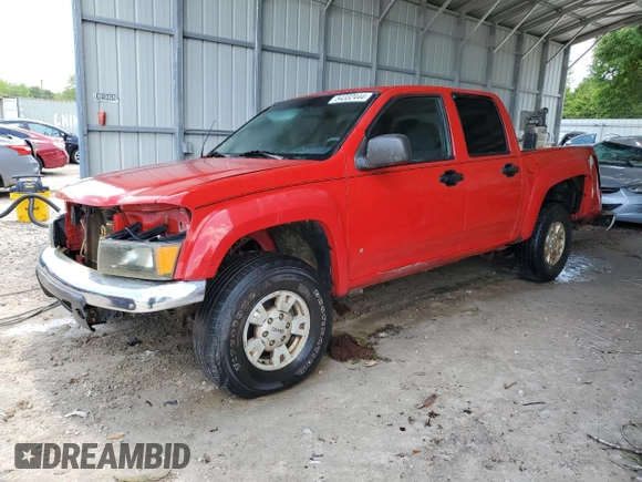 2007 GMC Canyon SLE2 with VIN 1GTDT13E078188049, listed as a Copart auction lot 54332444 with 311,498 mi miles and Non Repairable. Bid and sale history available at carsss.com. Image 1.