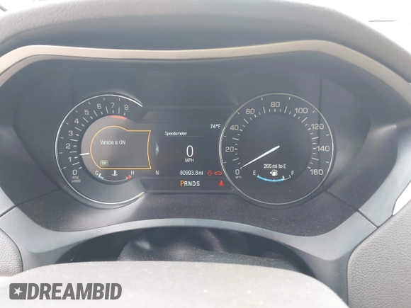 2017 Lincoln MKZ Select with VIN 3LN6L5C9XHR601786, listed as a IAAI auction lot 42286607 with 80,993 mi miles and . Bid and sale history available at DreamBid. Image 7.