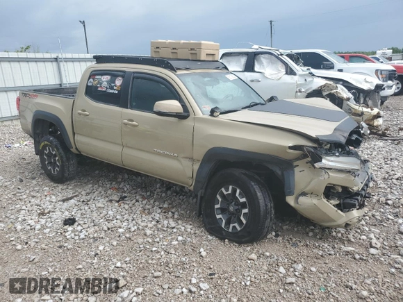 2017 Toyota Tacoma SR5 with VIN 3TMCZ5ANXHM049726, listed as a Copart auction lot 56139625 with 107,746 mi miles and Salvage title. Bid and sale history available at DreamBid. Image 4.
